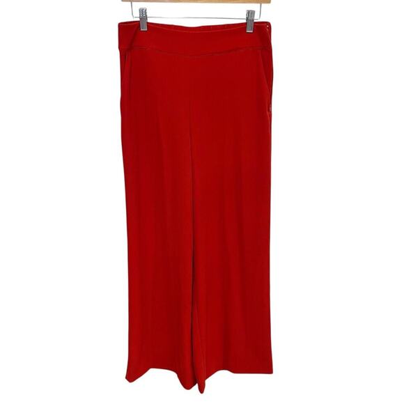 Summersalt The Perfect Wide Leg Pant Women's 8 Red Lava Pockets - Picture 7 of 7